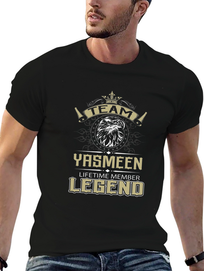 Yasmeen Team Legend Lifetime Member T-Shirt