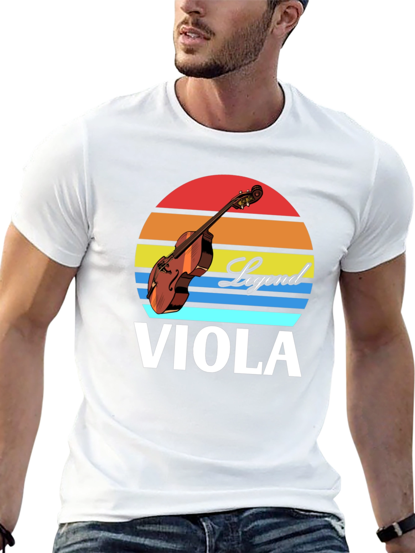 Viola Legend T-Shirt Musician Gift