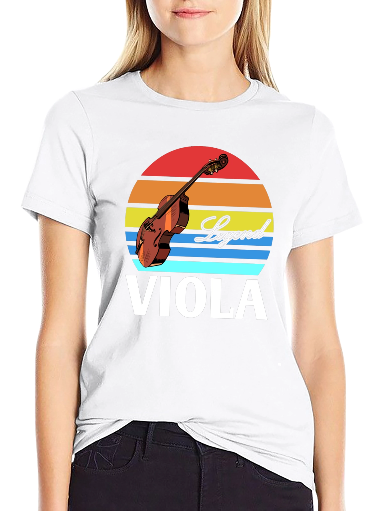 Viola Legend T-Shirt Musician Gift