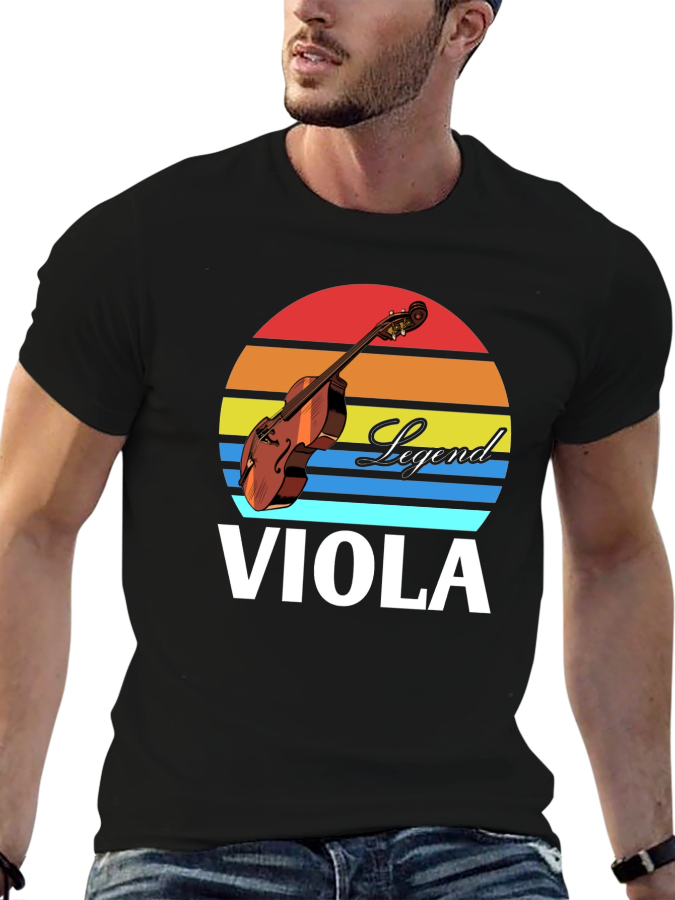 Viola Legend T-Shirt Musician Gift