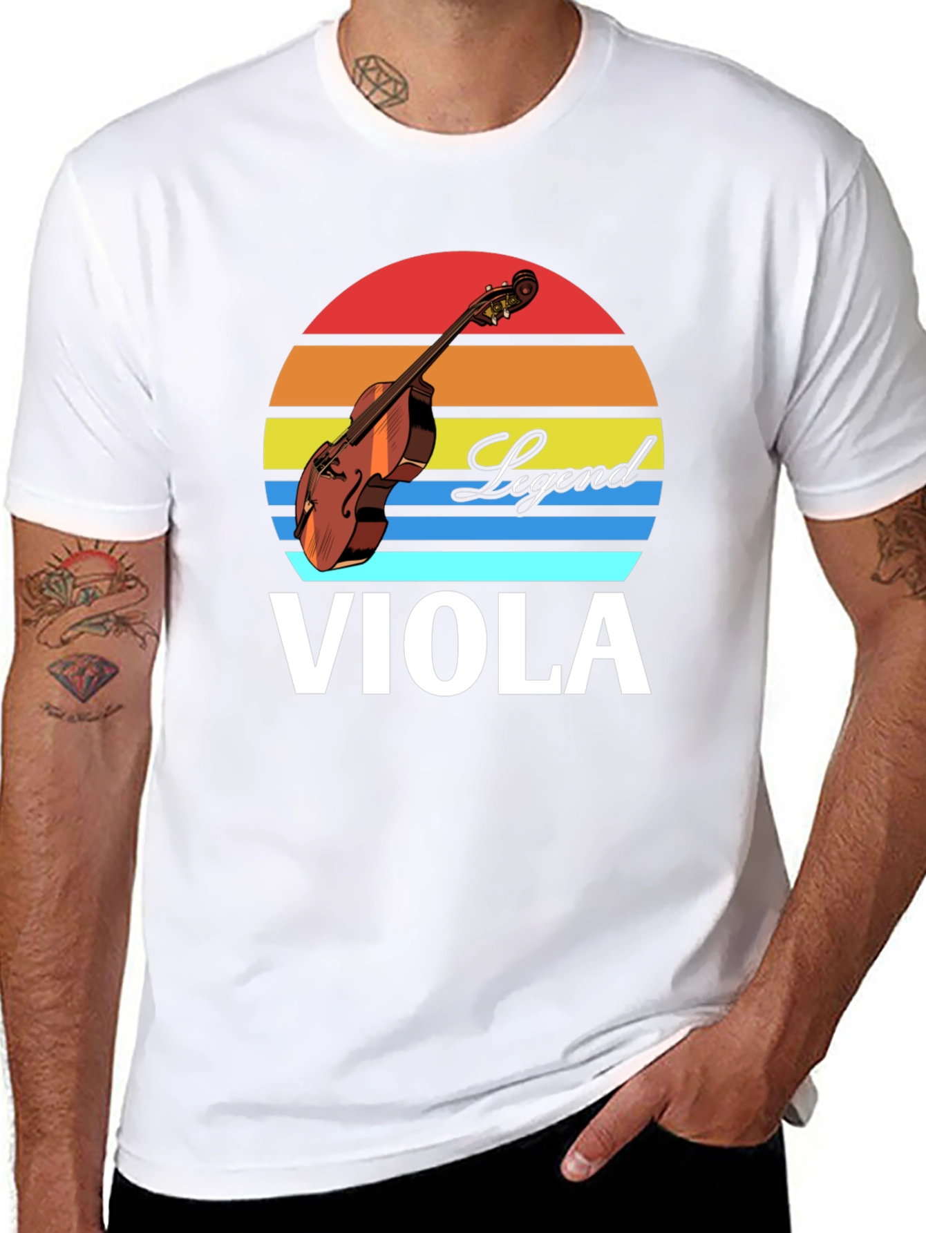 Viola Legend T-Shirt Musician Gift