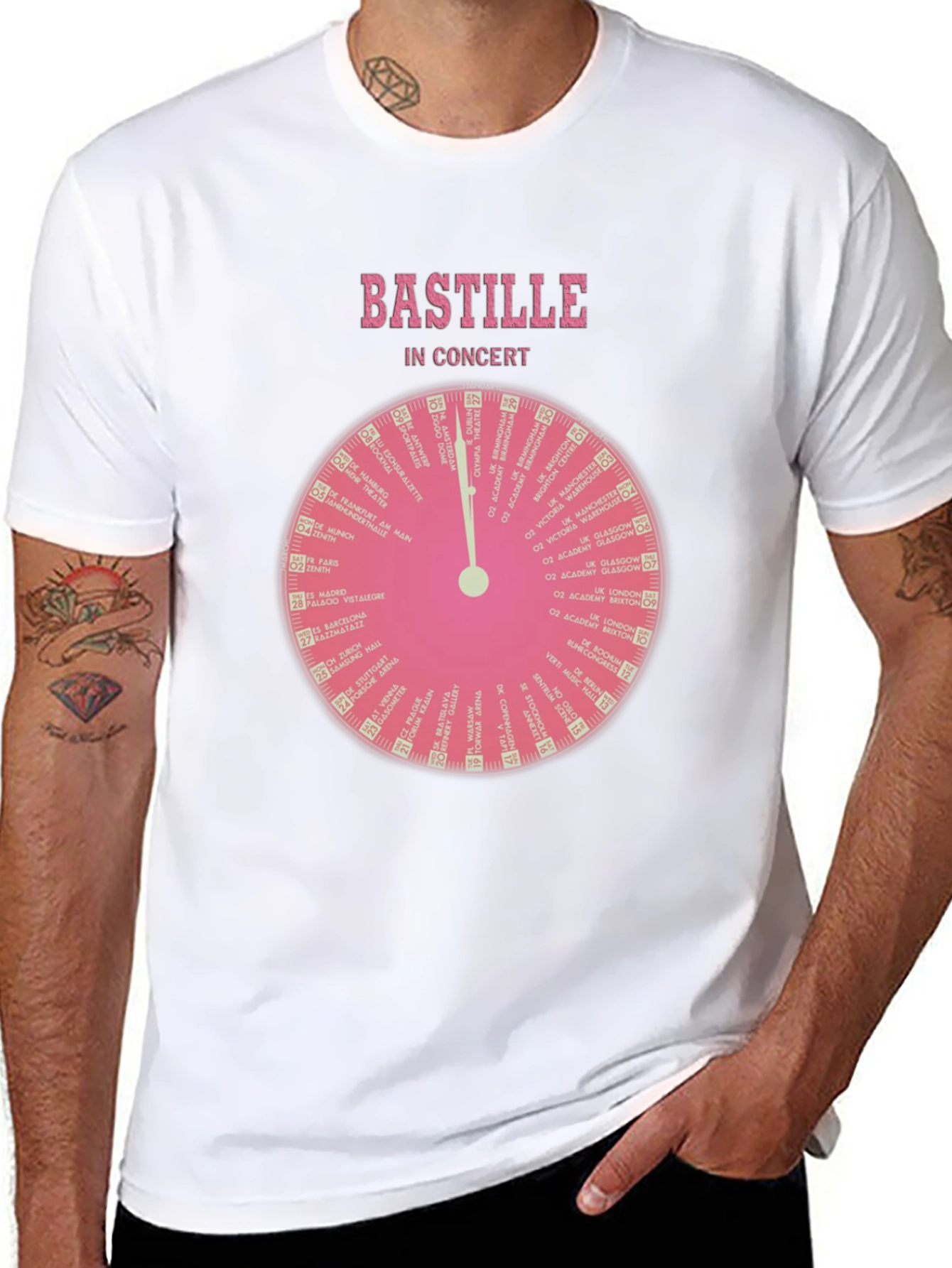 Bastille In Concert Graphic T-Shirt