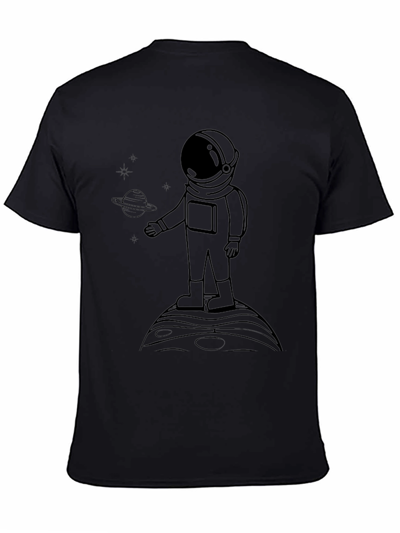 Astronaut Graphic T-Shirt - Space Explorer Tee