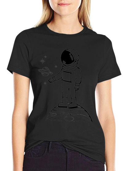 Astronaut Graphic T-Shirt - Space Explorer Tee