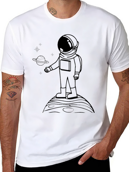 Astronaut Graphic T-Shirt - Space Explorer Tee
