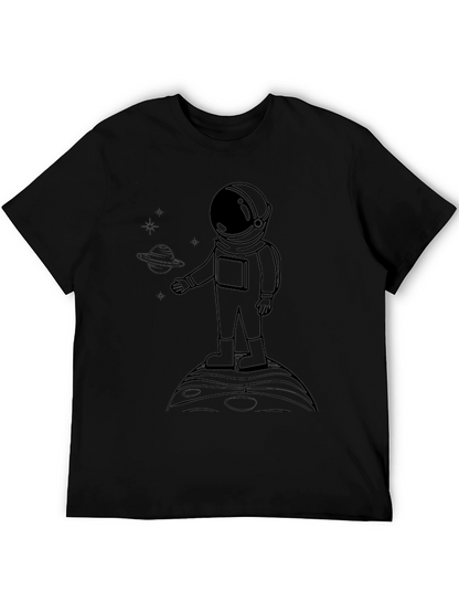 Astronaut Graphic T-Shirt - Space Explorer Tee