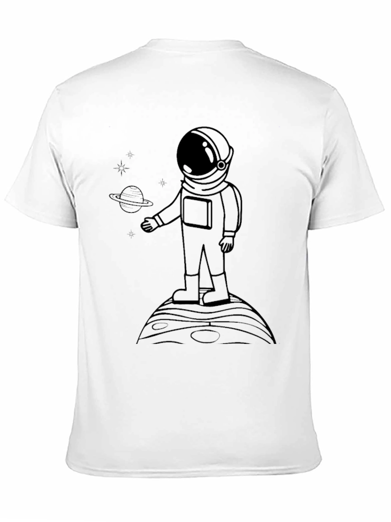 Astronaut Graphic T-Shirt - Space Explorer Tee