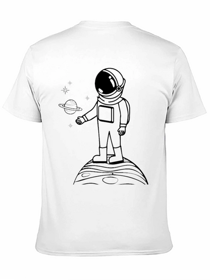 Astronaut Graphic T-Shirt - Space Explorer Tee