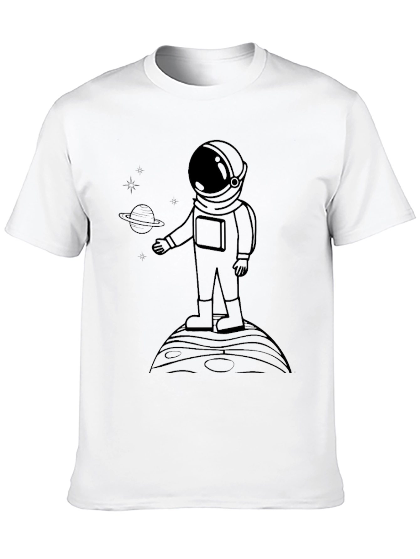 Astronaut Graphic T-Shirt - Space Explorer Tee