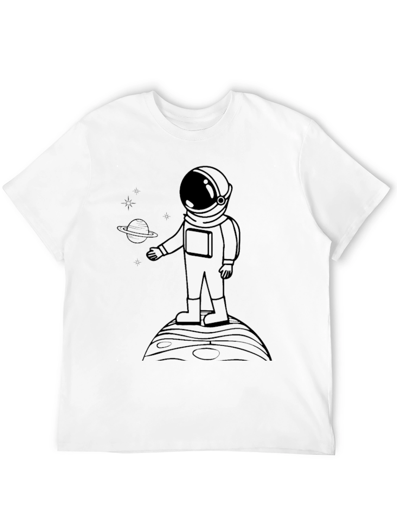 Astronaut Graphic T-Shirt - Space Explorer Tee