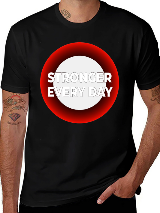 Stronger Everyday Graphic Tee - Black