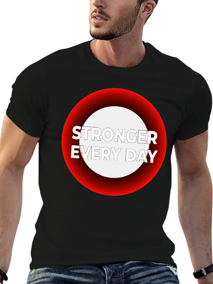 Stronger Everyday Graphic Tee - Black