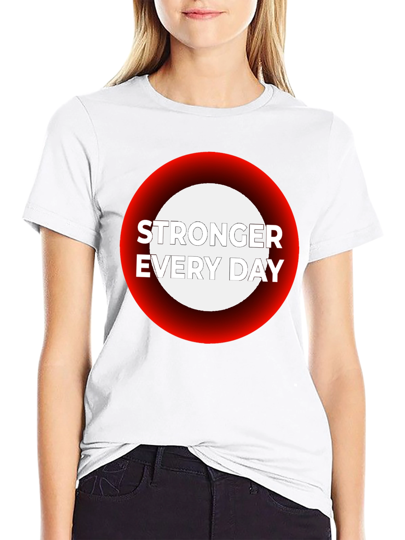 Stronger Everyday Graphic Tee - Black