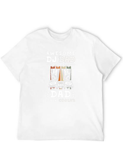 Awesome DJ Dad Graphic T-Shirt