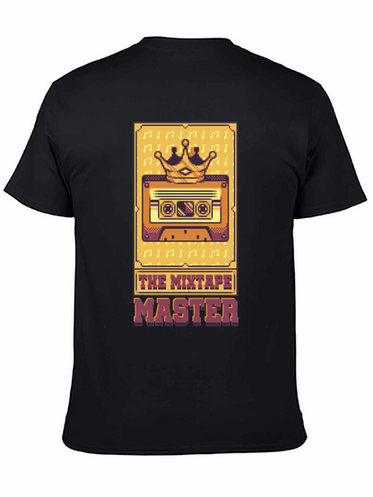 The Mixtape Master Black T-Shirt