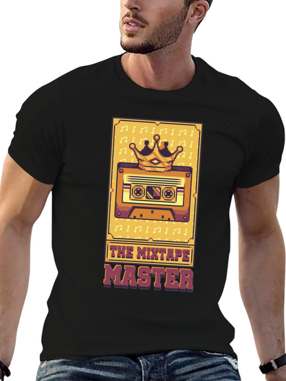 The Mixtape Master Black T-Shirt