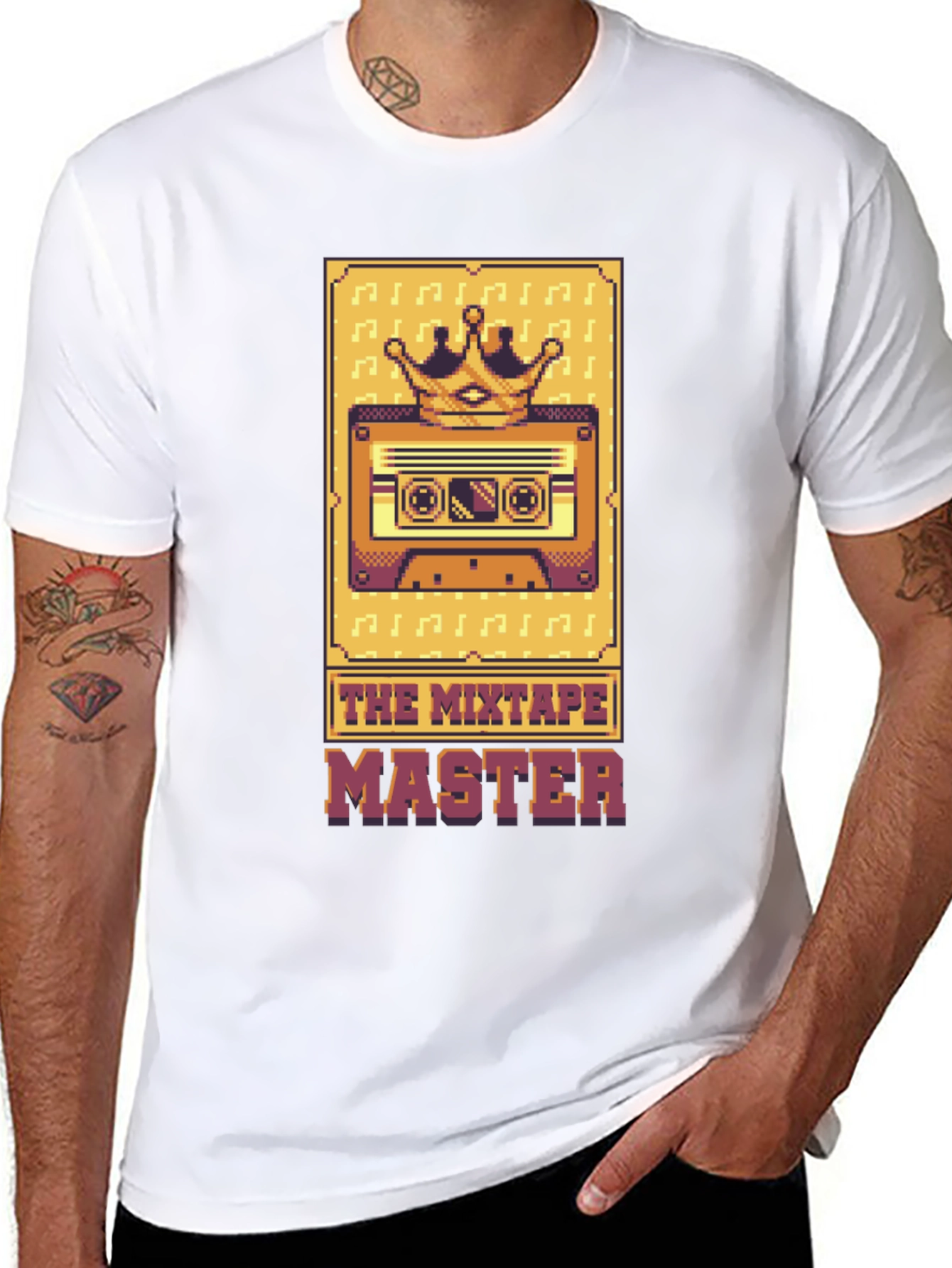 The Mixtape Master Black T-Shirt