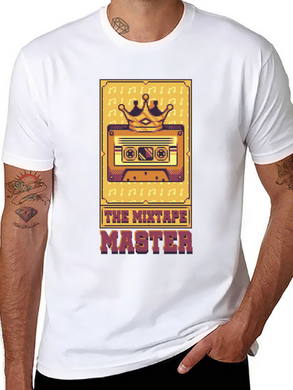 The Mixtape Master Black T-Shirt