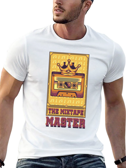 The Mixtape Master Black T-Shirt