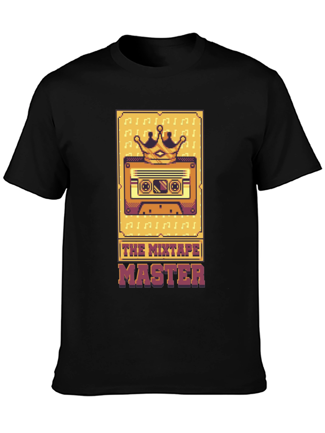 The Mixtape Master Black T-Shirt