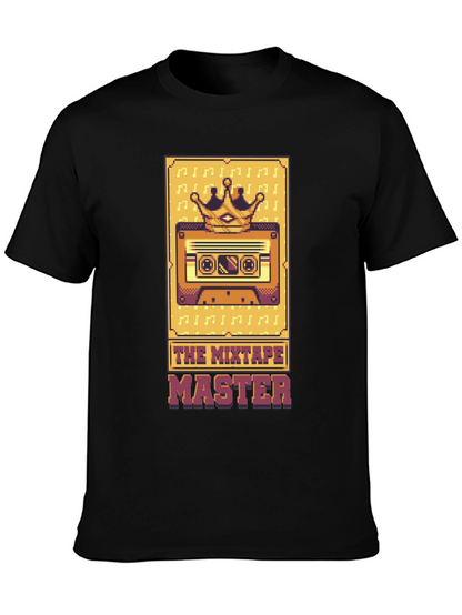 The Mixtape Master Black T-Shirt