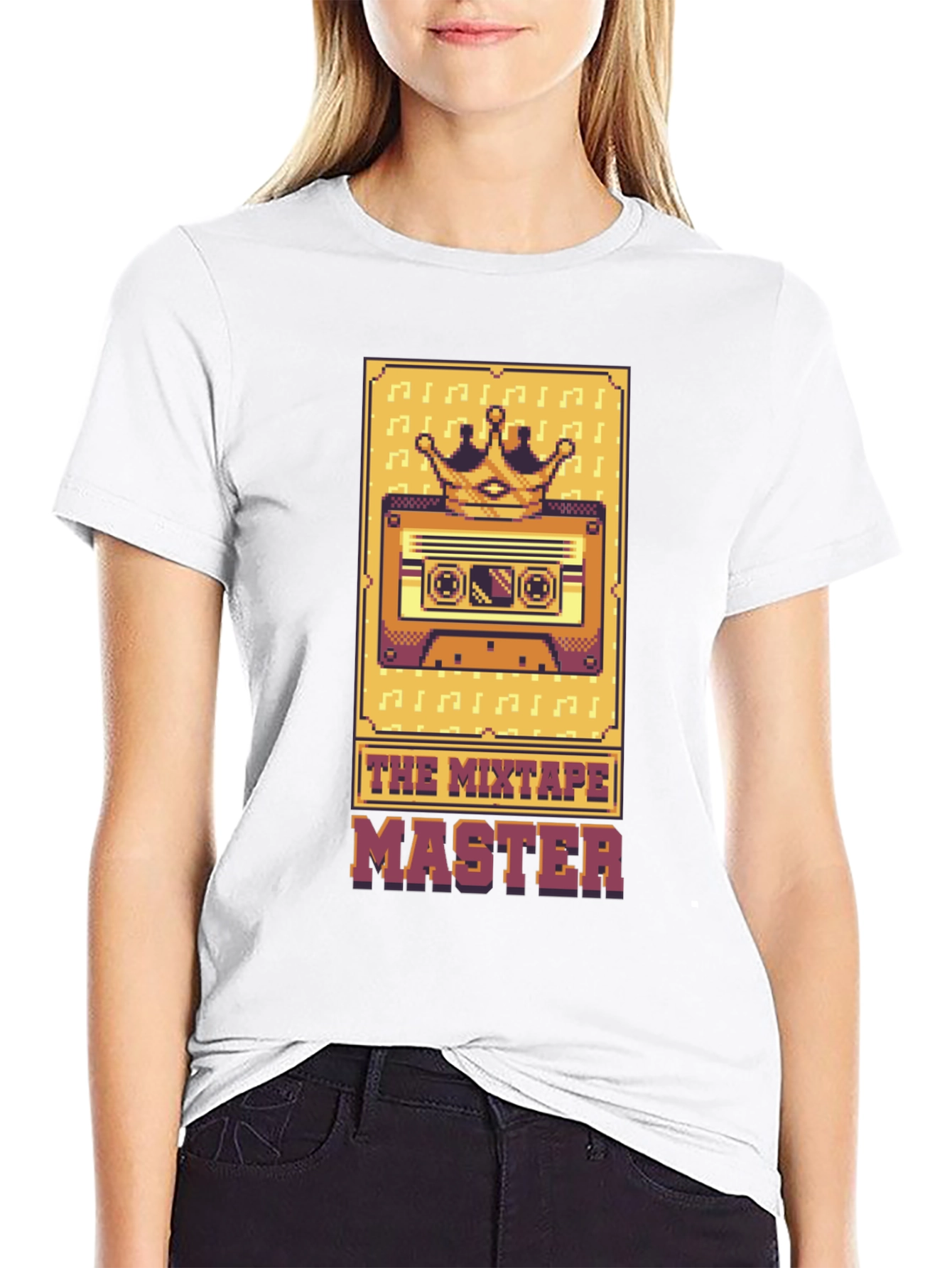 The Mixtape Master Black T-Shirt