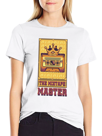 The Mixtape Master Black T-Shirt