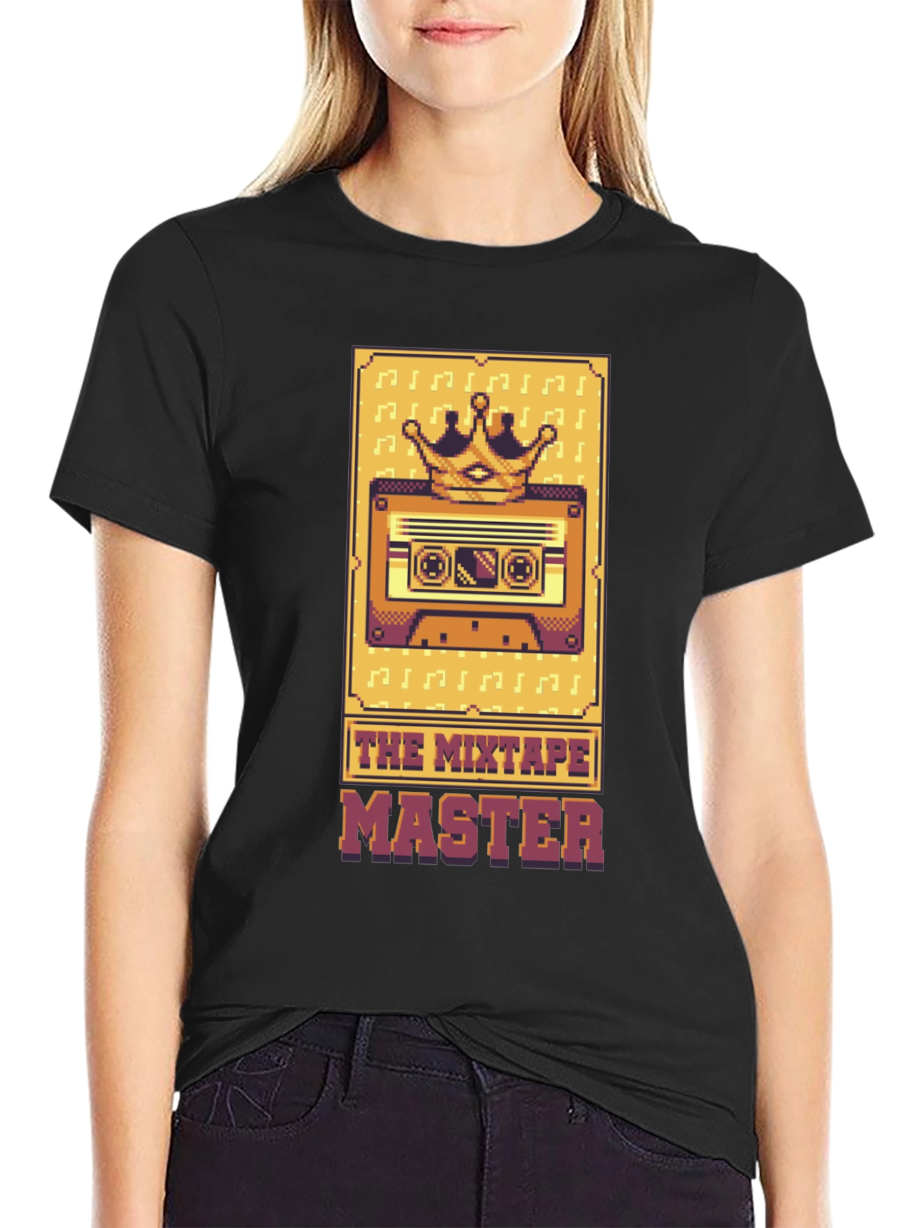 The Mixtape Master Black T-Shirt