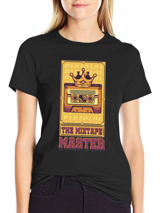 The Mixtape Master Black T-Shirt
