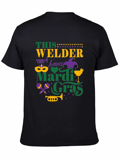 Welder Mardi Gras T-Shirt