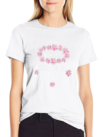 Bloom Where You Are Planted Graphic Tee