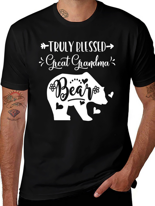 Truly Blessed Great Grandma Bear T-Shirt