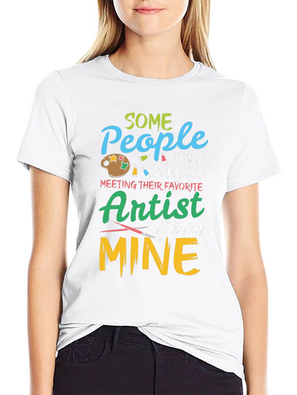 Artist Teacher Graphic T-Shirt