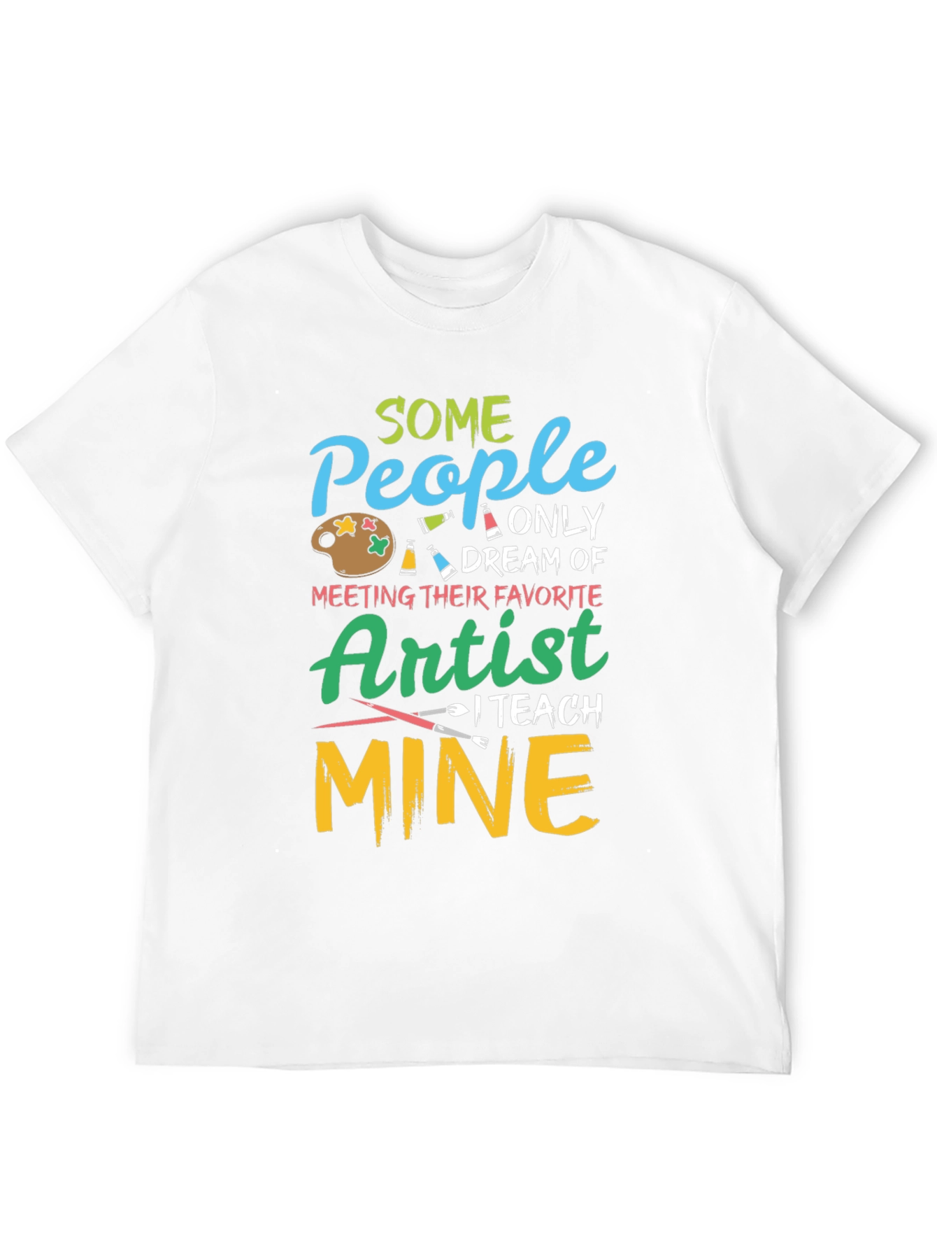 Artist Teacher Graphic T-Shirt