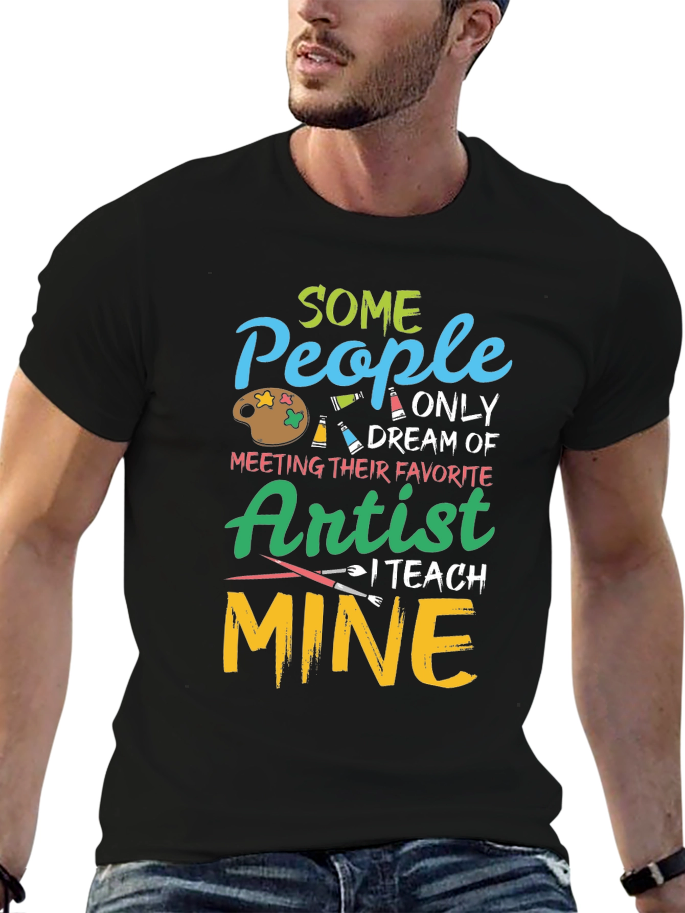 Artist Teacher Graphic T-Shirt