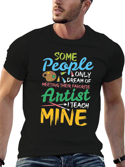 Artist Teacher Graphic T-Shirt