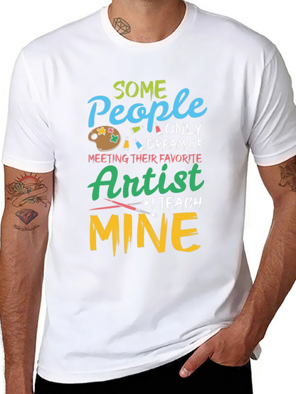 Artist Teacher Graphic T-Shirt