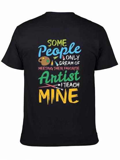 Artist Teacher Graphic T-Shirt