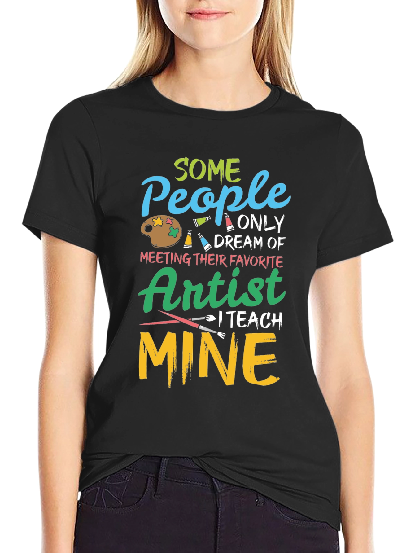 Artist Teacher Graphic T-Shirt