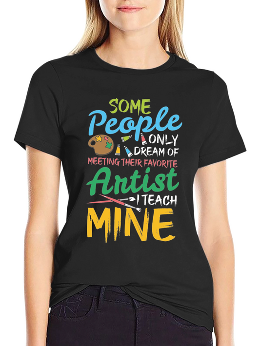 Artist Teacher Graphic T-Shirt