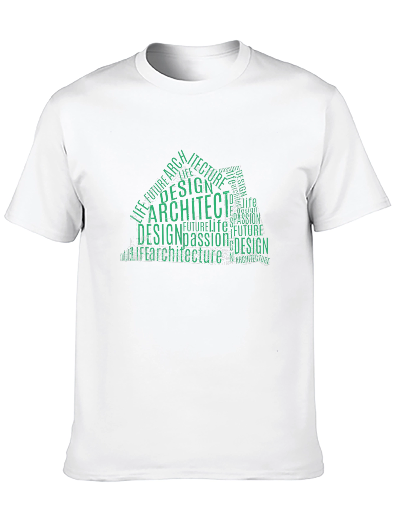 Architect Design Word Art T-Shirt