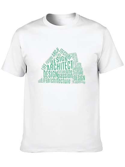 Architect Design Word Art T-Shirt