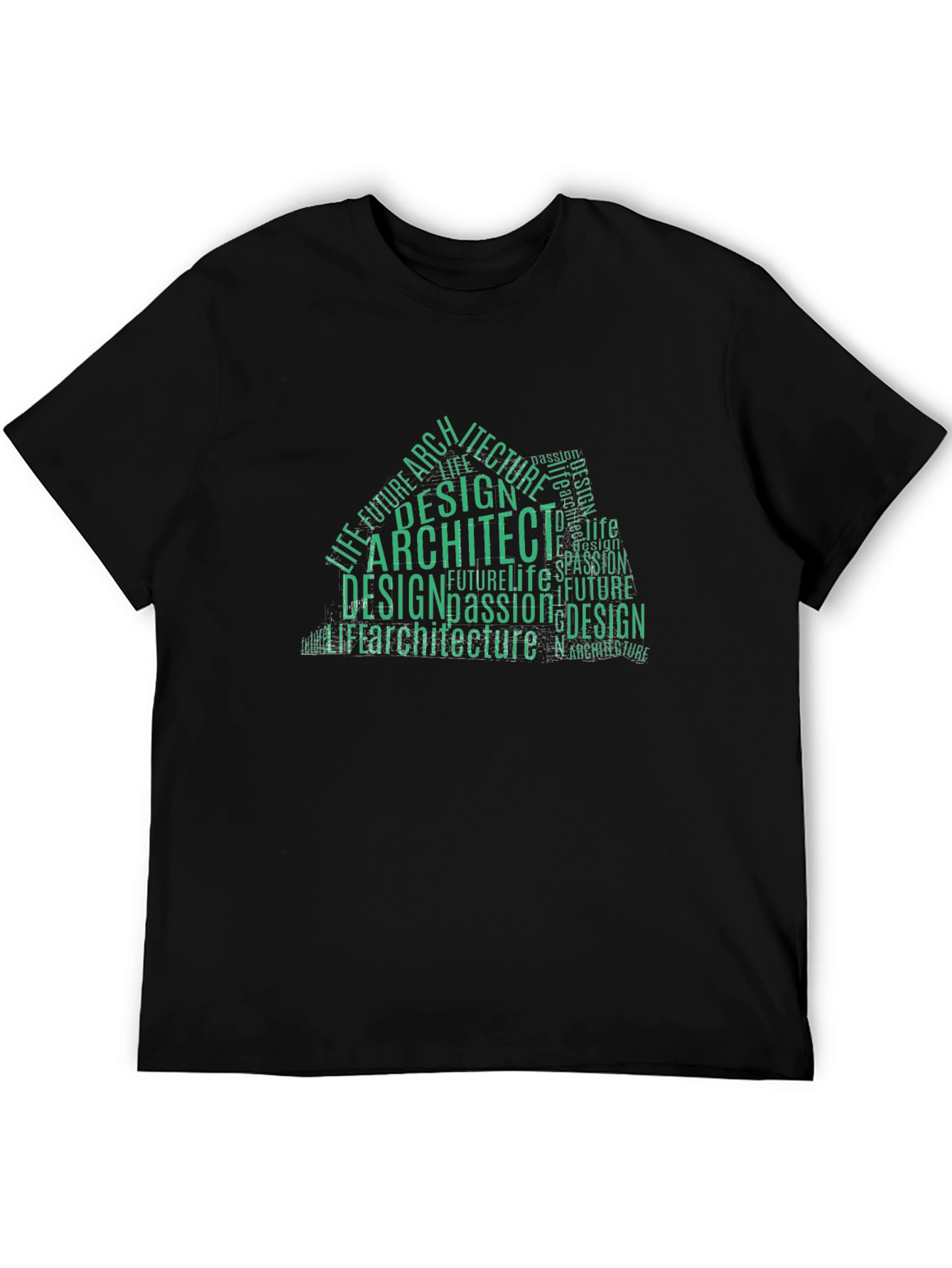 Architect Design Word Art T-Shirt