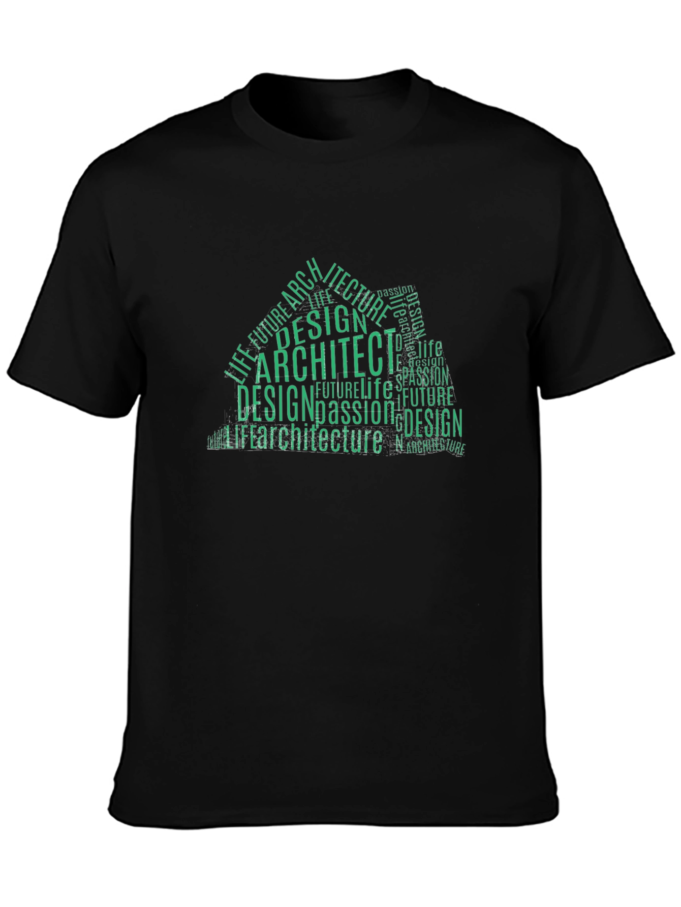 Architect Design Word Art T-Shirt