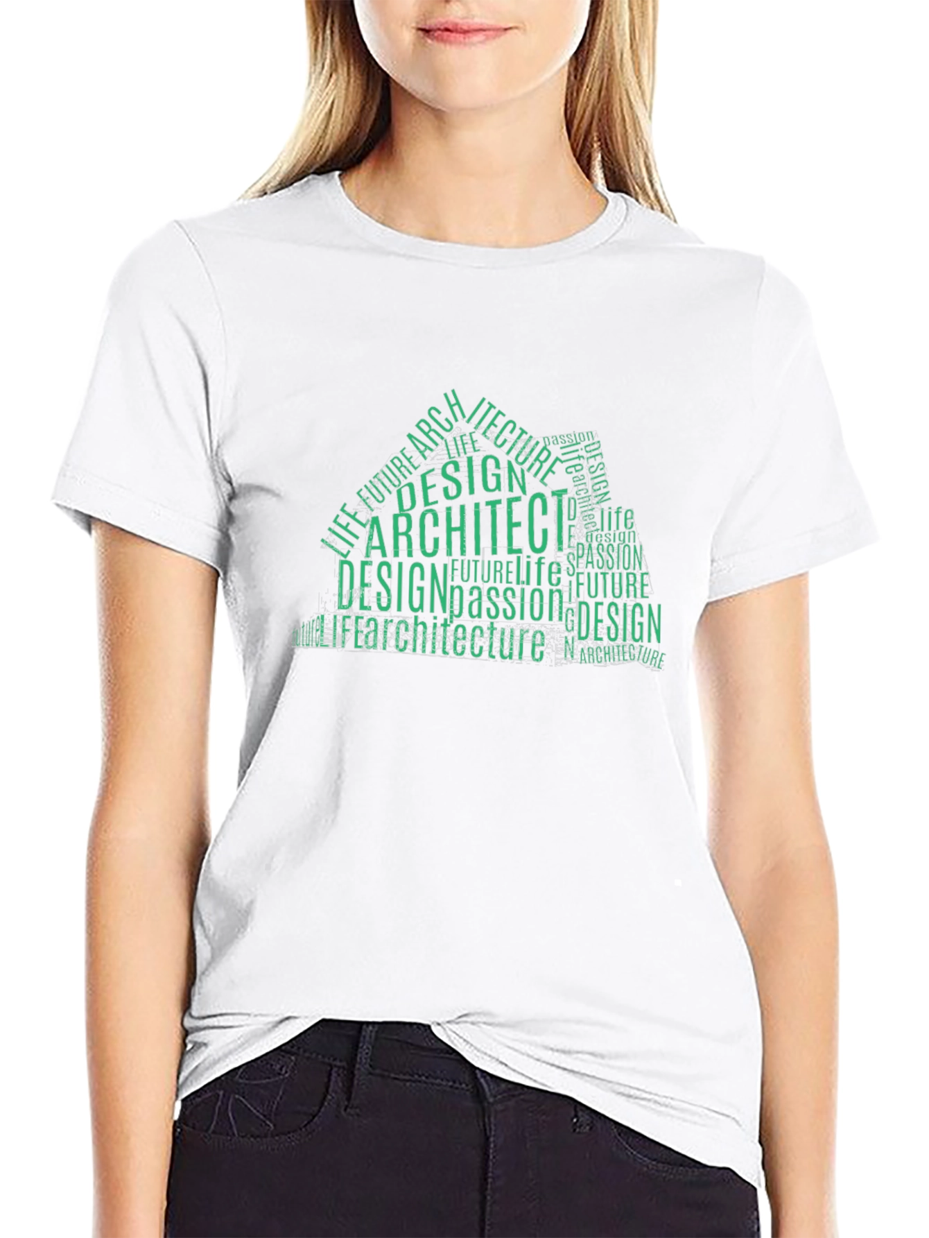 Architect Design Word Art T-Shirt