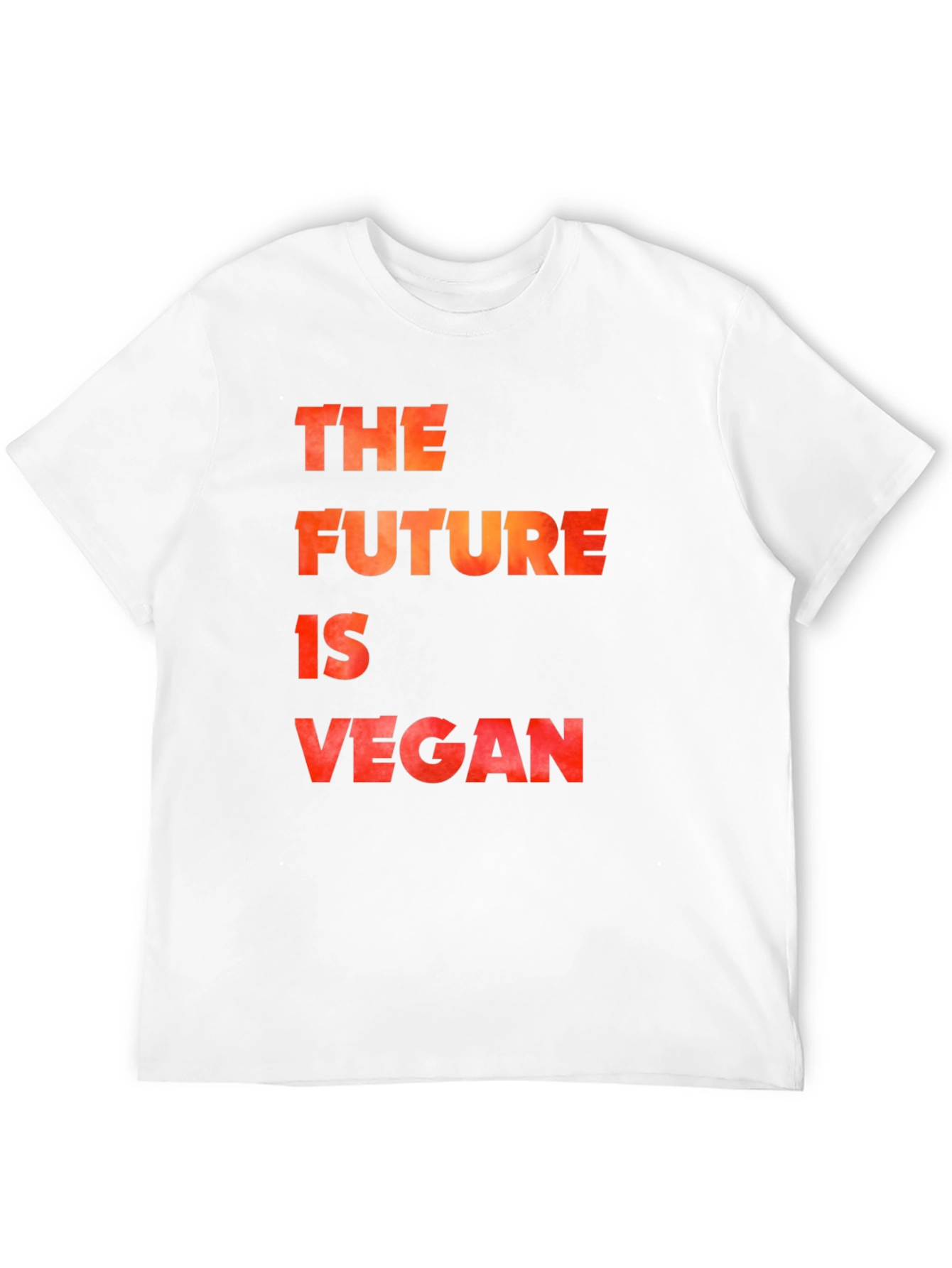 The Future is Vegan Black Graphic T-Shirt