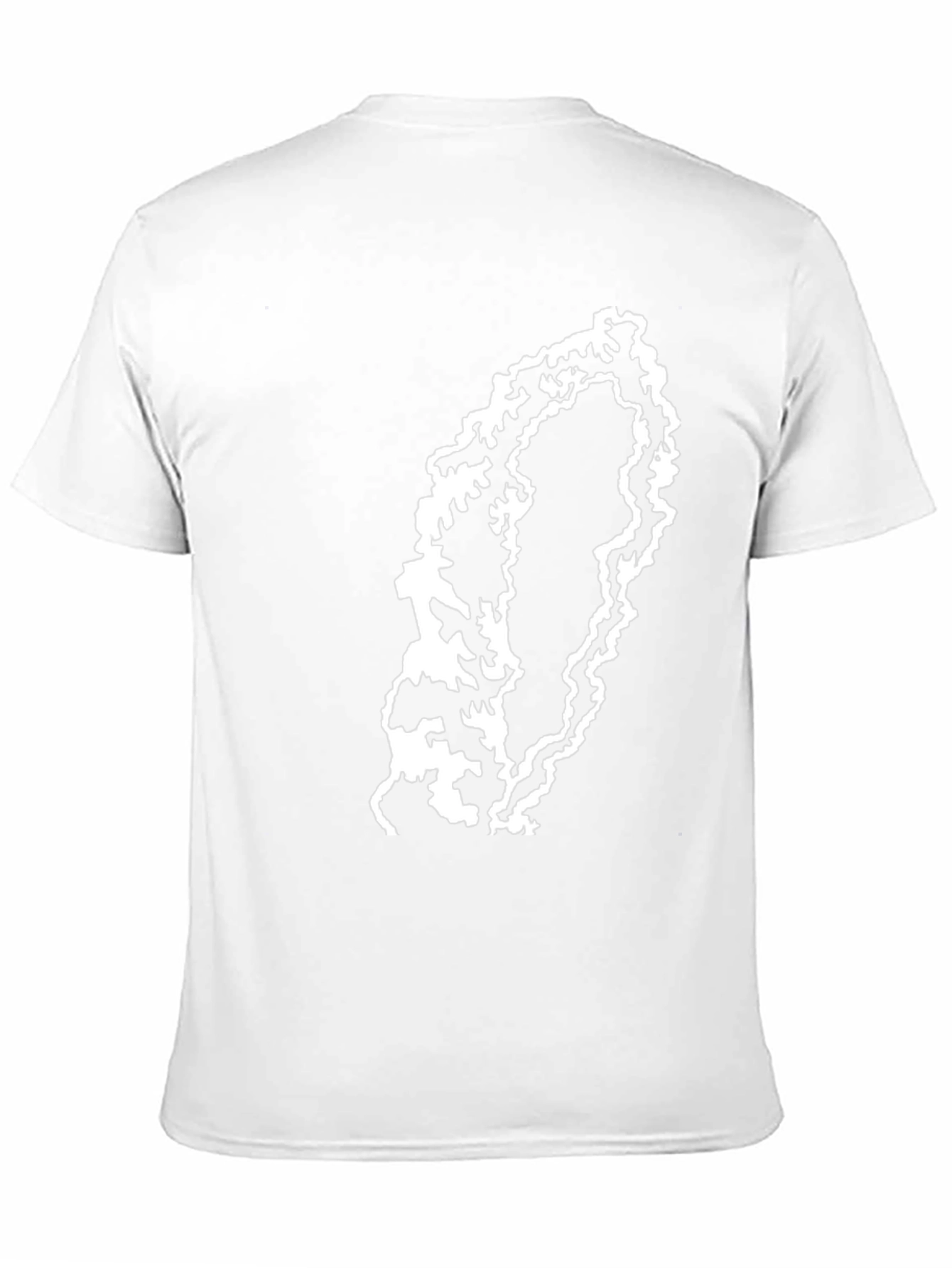 Abstract Graphic Print T-Shirt - Modern Style