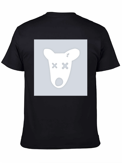 Black Graphic Tee - X-Eyed Animal