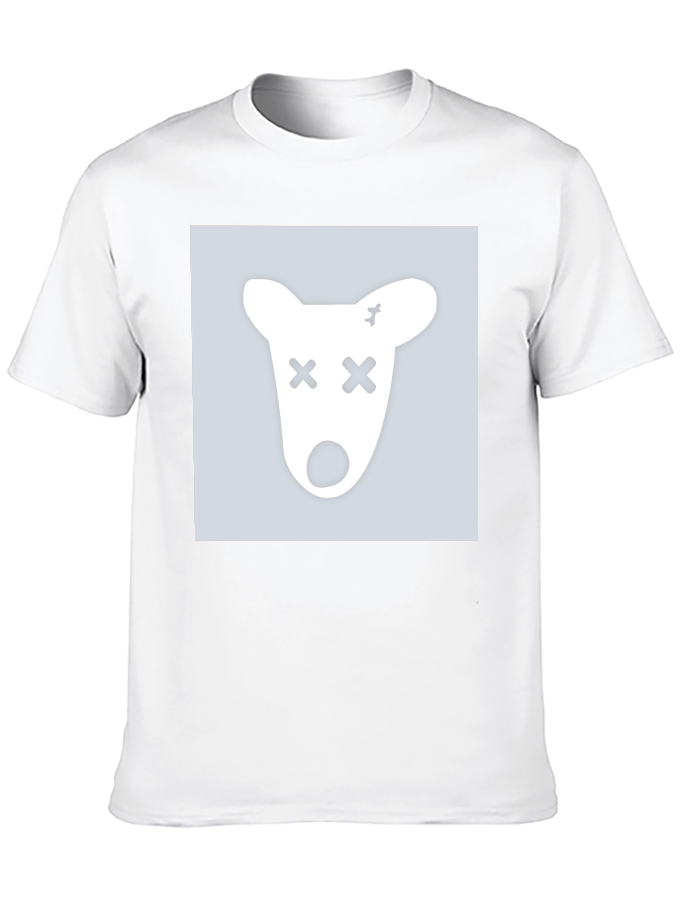 Black Graphic Tee - X-Eyed Animal