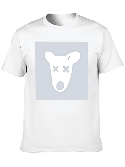 Black Graphic Tee - X-Eyed Animal